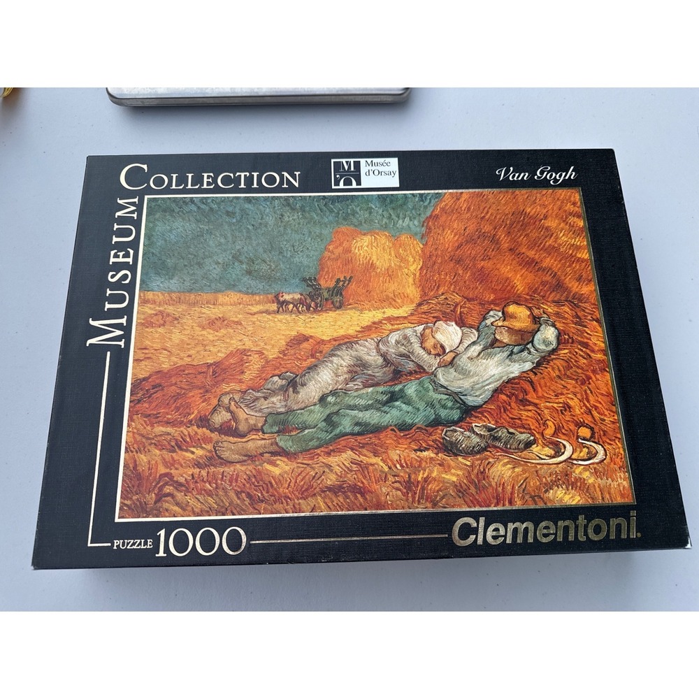 Clementoni‎ Van Gogh The Siesta 1000 Piece Puzzle Museum Collection 31463